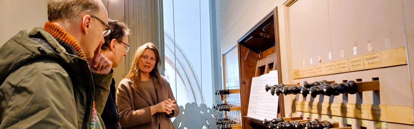 Burgemeester op werkbezoek